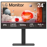 LG 24BA650-B LED display 60.5 cm (23.8 inch) 1920 x 1080 pixels Full HD Black