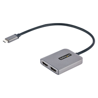 StarTech.com USB-C to Dual HDMI MST HUB - Dual HDMI 4K 60Hz - USB Type C Multi Mo…