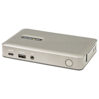 StarTech.com USB C Dock - USB-C to DisplayPort 4K 30Hz or VGA - 65W USB Power Del…