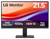 LG 22U401A-B computer monitor 54.6 cm (21.5 inch) 1920 x 1080 pixels Full HD LED Black
