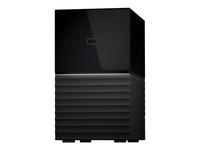 WD My Book Duo WDBFBE0240JBK - Hard drive array - 24 TB - 2 bays - HDD 12 TB x 2 …
