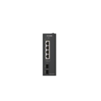 D-Link 6-Port Gigabit Industrial PoE+ Smart Managed Switch with 2 x SFP Ports