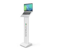 Compulocks Universal Invisible Mount Brandable Floor Stand White
