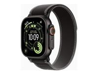 Apple Watch Ultra 3 - black titanium - Yes smart watch with Trail Loop - black/ch…