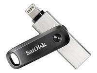 SanDisk iXpand Go - USB flash drive - 128 GB - USB 3.0 / Lightning