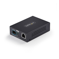 StarTech.com 10GbE SFP+ Fiber Media Converter, 10 Gigabit Ethernet RJ-45 to 10GBA…