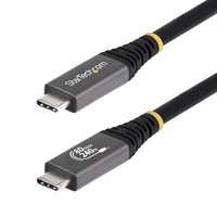 StarTech.com 1.5m (5ft) USB4 Cable, 80Gbps, USB-IF Certified USB-C Cable, 240W PD…