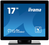 iiyama ProLite 17 inch touchscreen featuring 10 touch points and PCAP technology