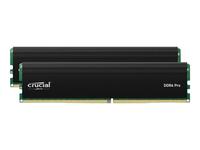 Crucial - DDR4 - kit - 32 GB: 2 x 16 GB - DIMM 288-pin - 3200 MHz / PC4-25600 - C…