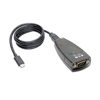 Eaton Tripp Lite Series USB-C to Serial Adapter (DB9) - Keyspan, High-Speed (M/M)…