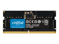 Crucial - DDR5 - module - 8 GB - SO-DIMM 262-pin - 4800 MHz / PC5-38400 - CL40 - …