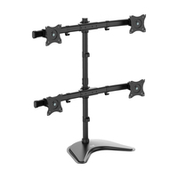 Quad-Display Desktop Monitor Stand for 1