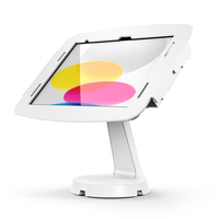 Compulocks iPad 10.9 inch 10th Gen Space Enclosure Mast Counter Stand - White