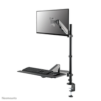 Neomounts DS90-325BL1 Sit-stand workstation desk 17-32 inch - gas spring