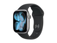 Apple Watch Series 11 (GPS) - space grey aluminium - smart watch with sport band …