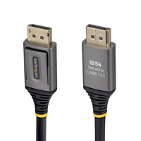 StarTech.com 50cm DisplayPort 2.1 Cable, VESA Certified DP54 DisplayPort Cable, U…