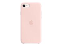 Apple - Back cover for mobile phone - silicone - chalk pink - for iPhone 7, 8, SE…