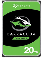 Seagate Barracuda 20TB internal hard drive 7200 RPM 512 MB 3.5 inch Serial ATA