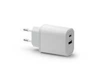 dbramante1928 re-charge - EU Wall Charger- USB-C 30W+USB-A 18W-W