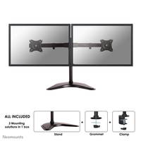 Neomounts NM-D335DBLACK Monitor stand 10-27 inch