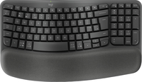Logitech Wave Keys for Business - Keyboard - wireless - 2.4 GHz, Bluetooth 5.1 LE…
