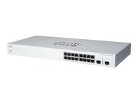 Cisco Business 220 Series CBS220-16P-2G - Switch - smart - 16 x 10/100/1000 (PoE+…
