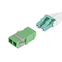 StarTech.com LC to LC Coupler 10 Pack, OS2 Single Mode SC Footprint LC Fiber Opti…