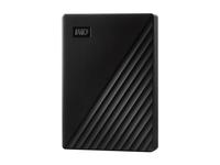 WD My Passport WDBR9S0060BBK - Hard drive - encrypted - 6 TB - external (portable…