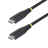 StarTech.com 2m (6.6ft) USB-C Charging Cable, 240W (5A) PD EPR, Dual-Layer Silico…