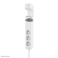 Neomounts DS22-840WH6 Desk socket with clamp and USB-C and USB-A ports - Quick ch…