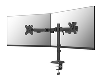Neomounts DS60-600BL2 Monitor arm 10-32 inch - Quick-fix - 180°-stop