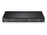 Zyxel XGS2220 Series XGS2220-54 - switch - L3 access - 48 ports - Managed - rack-…