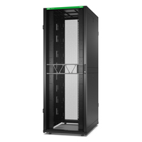 APC NetShelter SX Server Rack Gen 2, 48U, 2258H x 800W x 1200D mm, with Sides, Bl…