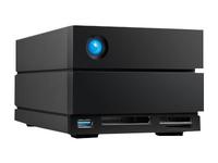 LaCie 2big Dock STLG20000400 - Hard drive array - 20 TB - 2 bays (SATA-600) - HDD…