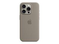 Apple - Back cover for mobile phone - MagSafe compatibility - silicone - clay - f…