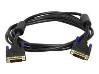 Ergotron - DVI cable - dual link - DVI-D (M) to DVI-D (M) - 3.05 m - molded - bla…