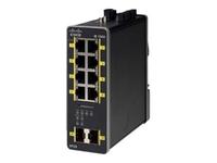 IE-1000 GUI based L2 PoE switch 2GE SFP