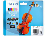 Epson 250 Violin Claria Photo HD ink cartridge 6 pc(s) Original Black, Cyan, Ligh…