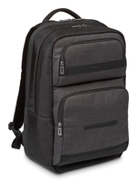 Targus CitySmart backpack Casual backpack Black, Grey Faux leather, Polyurethane …