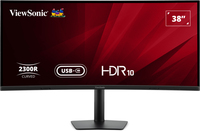 Viewsonic VA3820C LED display 96.5 cm (38 inch) 3840 x 1600 pixels Wide Quad HD+ Black