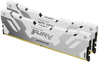 Kingston Technology FURY 64GB 6400MT/s DDR5 CL32 DIMM (Kit of 2) Renegade White X…