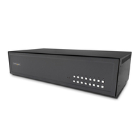 StarTech.com Secure 16-Port KVM Switch, DVI, NIAP 4.0 Desktop KVM, Metal Housing,…