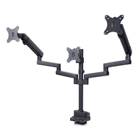 StarTech.com Triple Monitor Desk Mount For Up To Three 27in Screens, VESA 75x75/1…
