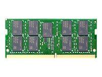Synology - DDR4 - module - 4 GB - SO-DIMM 260-pin - unbuffered - ECC - for Disk S…