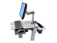 Ergotron Neo-Flex Basket and Handle Kit - Mounting kit (handle, basket) - two-ton…