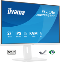 iiyama ProLite XB2797QSNP-W1 27 inch IPS LCD computer monitor 68.6 cm (27 inch) 2560 x 14…