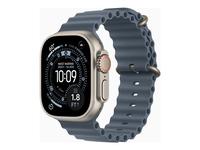 Apple Watch Ultra 3 - natural titanium - Yes smart watch with Ocean band - anchor…