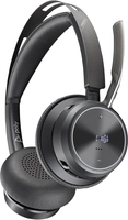 Poly Voyager Focus 2 Microsoft Teams Certified USB-C-C Headset +USB-C/A Adapter