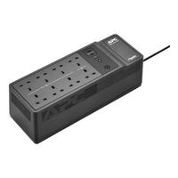 APC Back-UPS, 1050VA/600W Floor/Wall Mount, 230V, 8x British BS1363A outlets, USB…