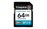 Kingston Technology Canvas Go! Plus 64GB SDXC Canvas Go Plus Gen4 200MB/s C10 UHS…